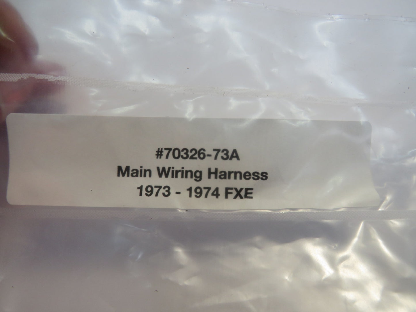 Harley Davidson Main Wiring Harness 1973-1974 FXE