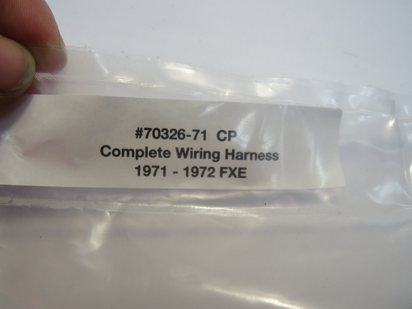 Harley Davidson Complete Wiring Harness 1971-1972 FXE