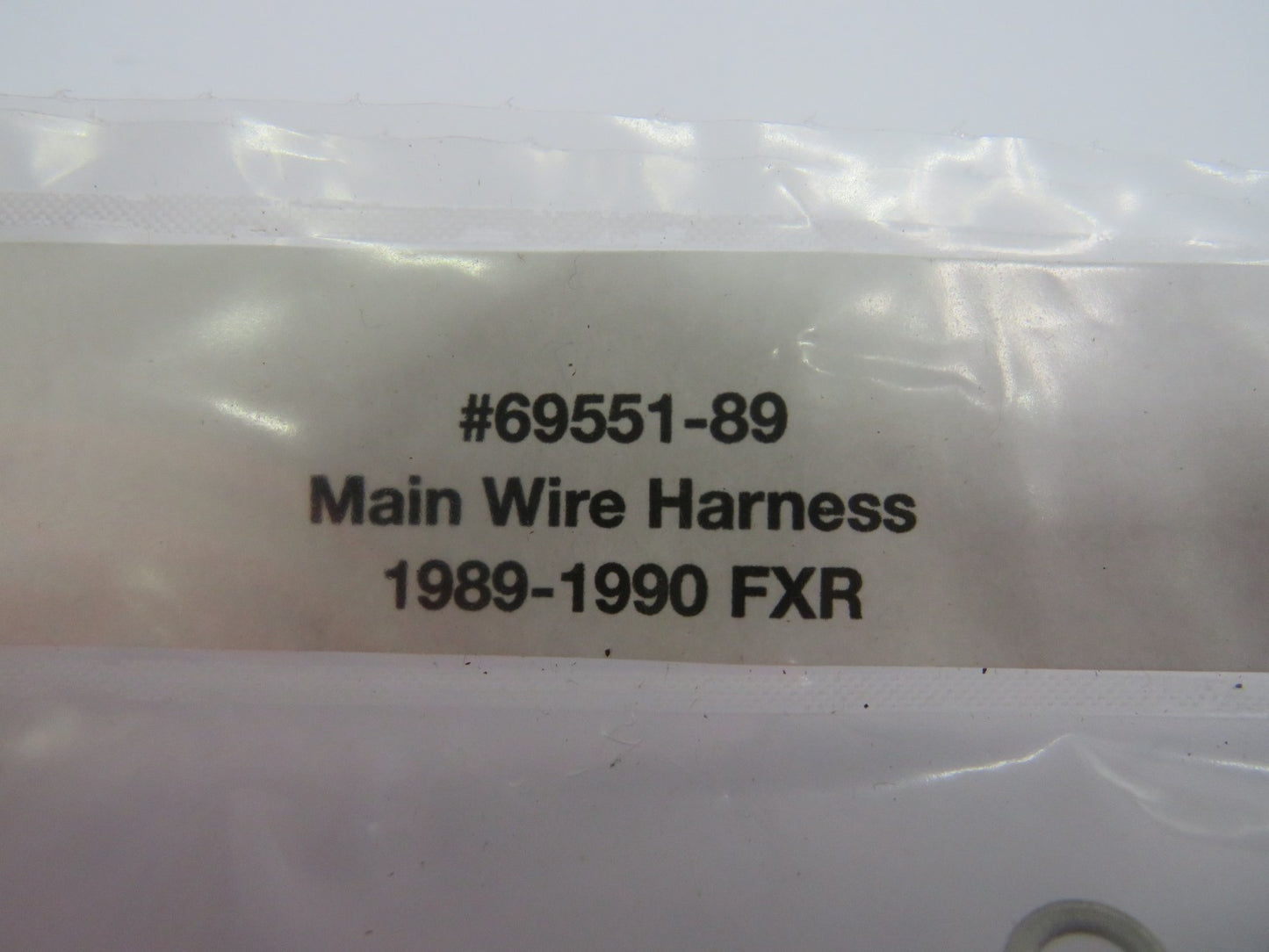 Harley Davidson Main Wiring Harness 1989-1990 FXR and FXRS
