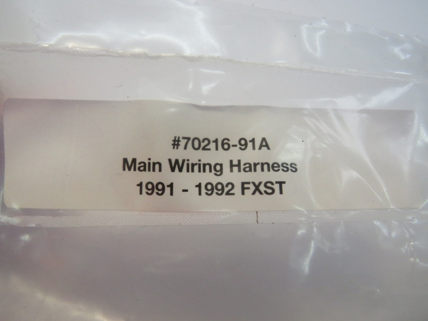Harley Davidson Main Wiring Harness 1991-1992 FXST
