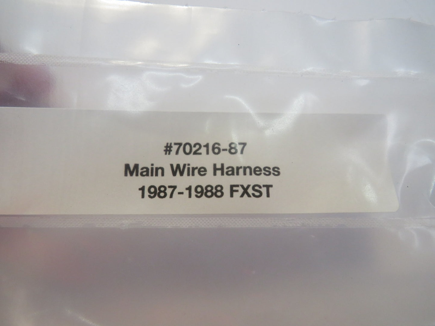 Harley Davidson Main Wiring Harness 1987-1988 FXST