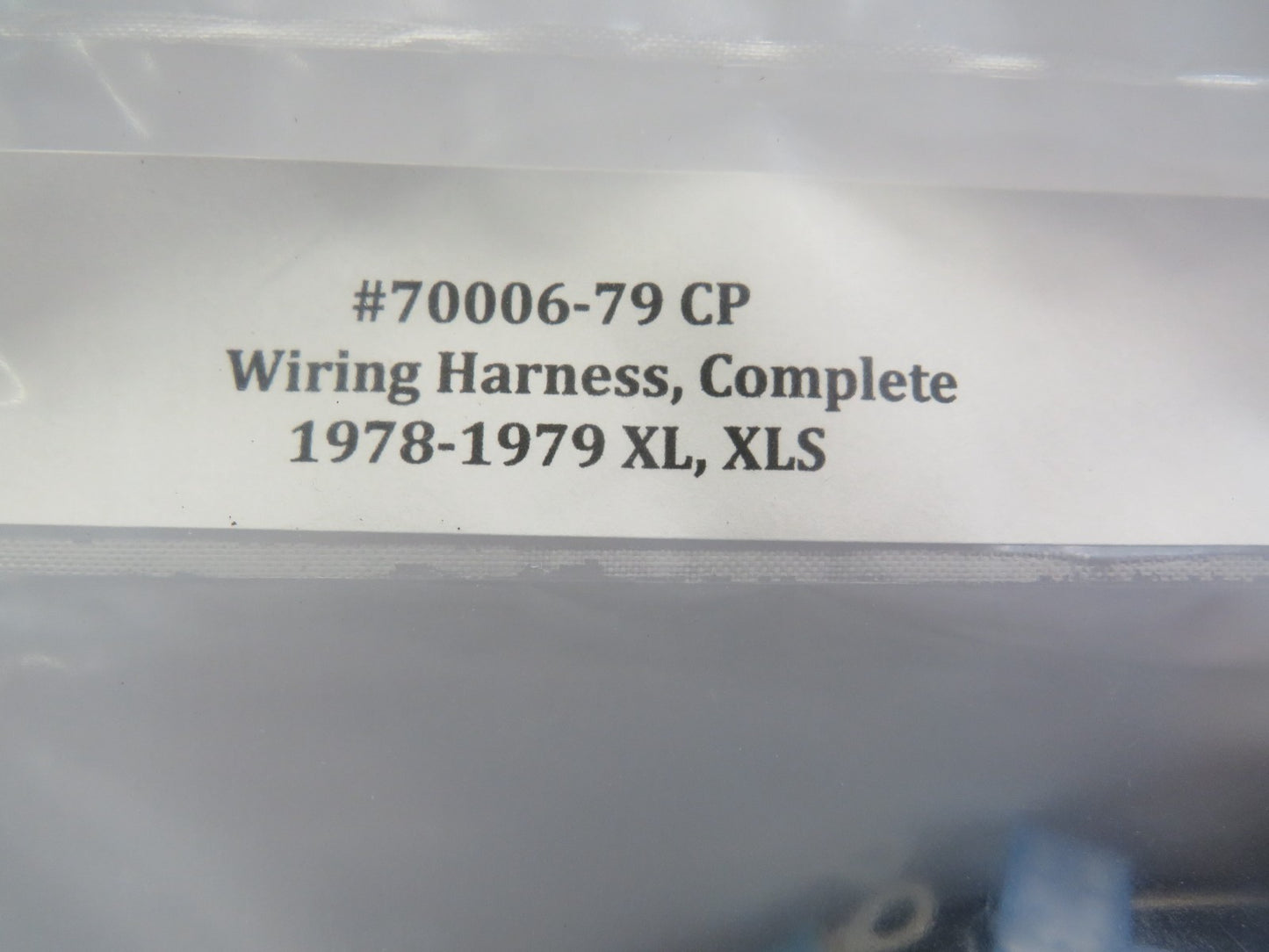 Harley Davidson 1978-1979 XL, XLS Complete Wiring Harness Kit