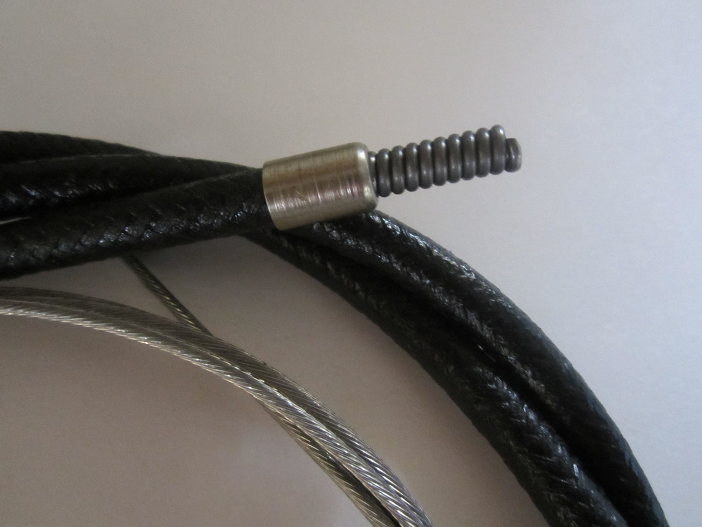 Harley Knucklehead WLA WL 45 Brake Cable With Nickel Ferrule