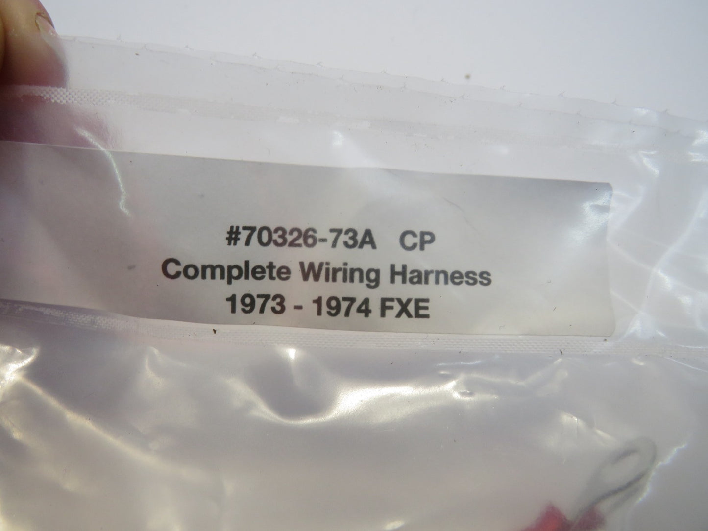 Harley Davidson Complete Wiring Harness 1973-1974 FXE