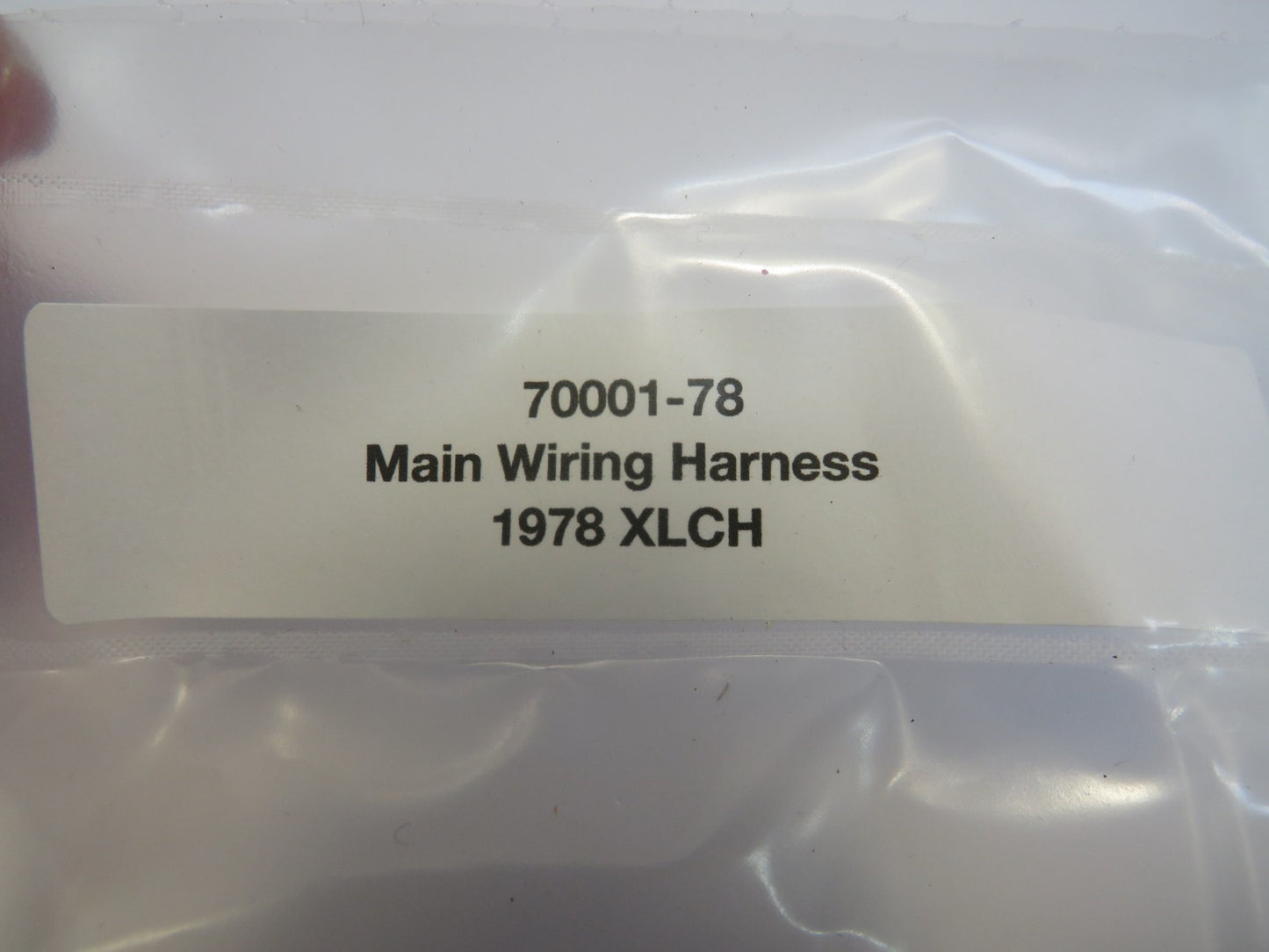 Harley Davidson Main Wiring Harness 1978 XLCH