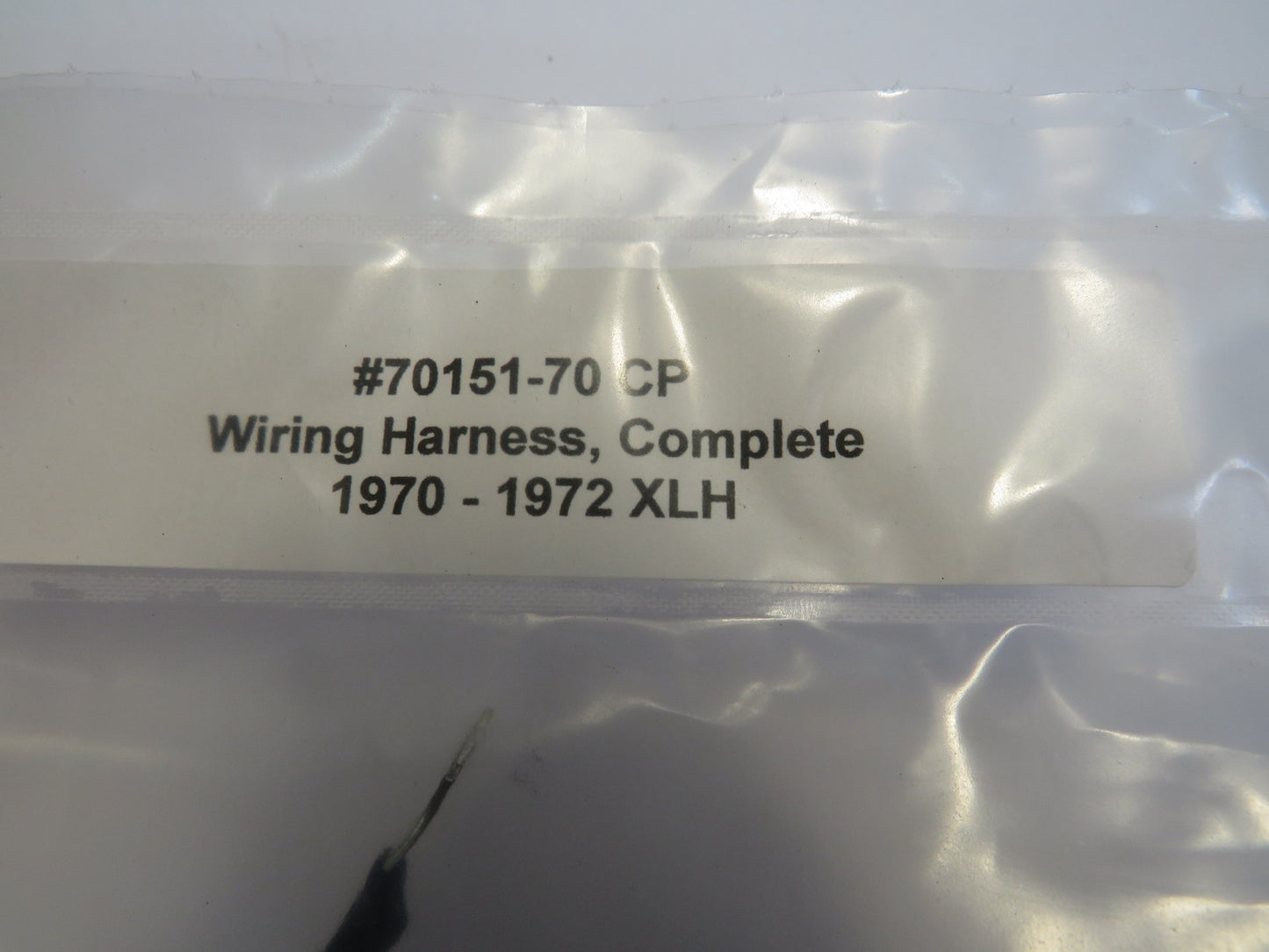 Harley Davidson Complete Wiring Harness 1970-1972 XLH