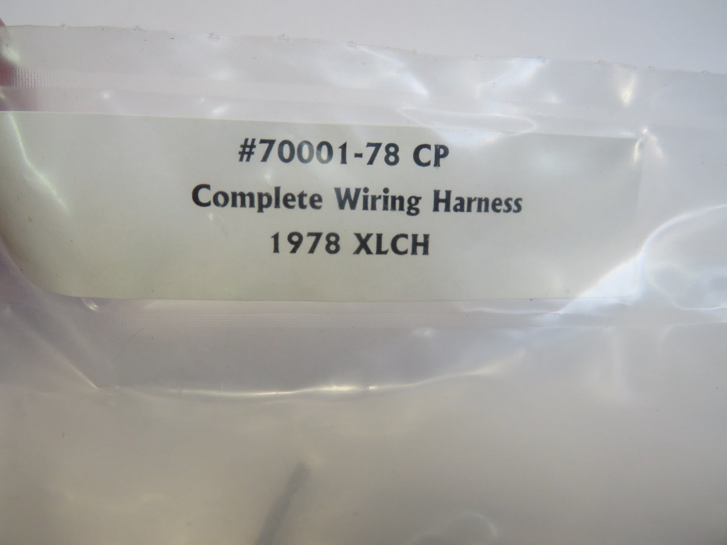 Harley Davidson Complete wiring Harness 1978 XLCH