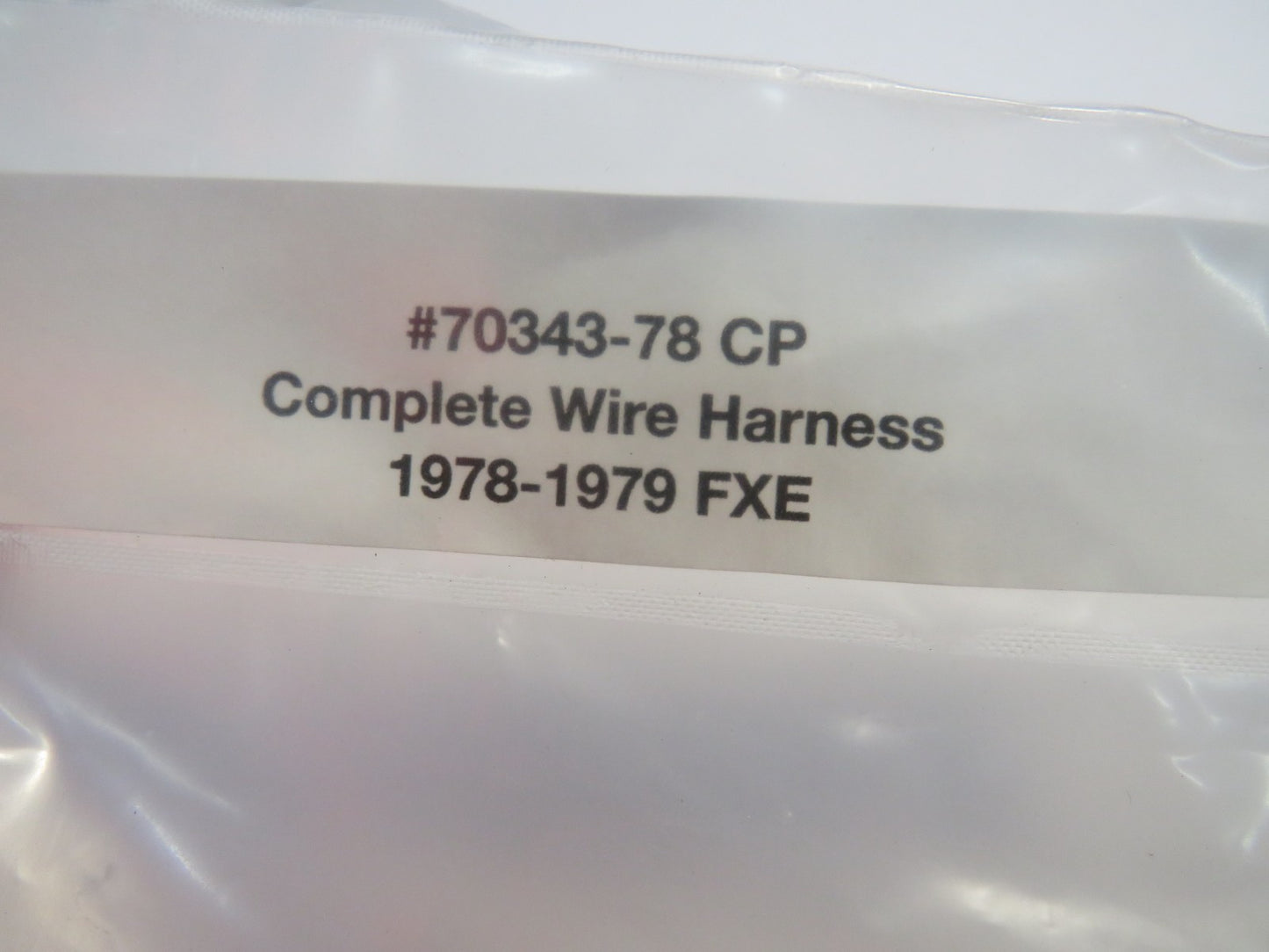 Harley Davidson Complete Wiring Harness 1978-1979 FXE