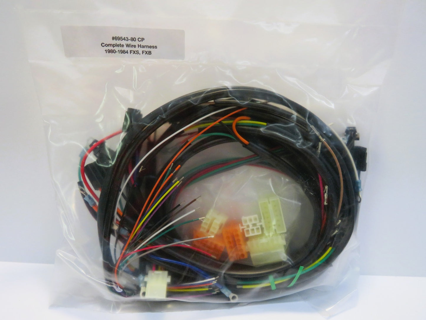 Harley Davidson Complete Wiring Harness 1980-1984 FXS and FXB