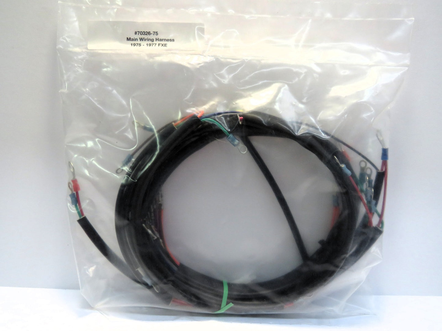 Harley Davidson Main Wiring Harness 1975-1977 FXE