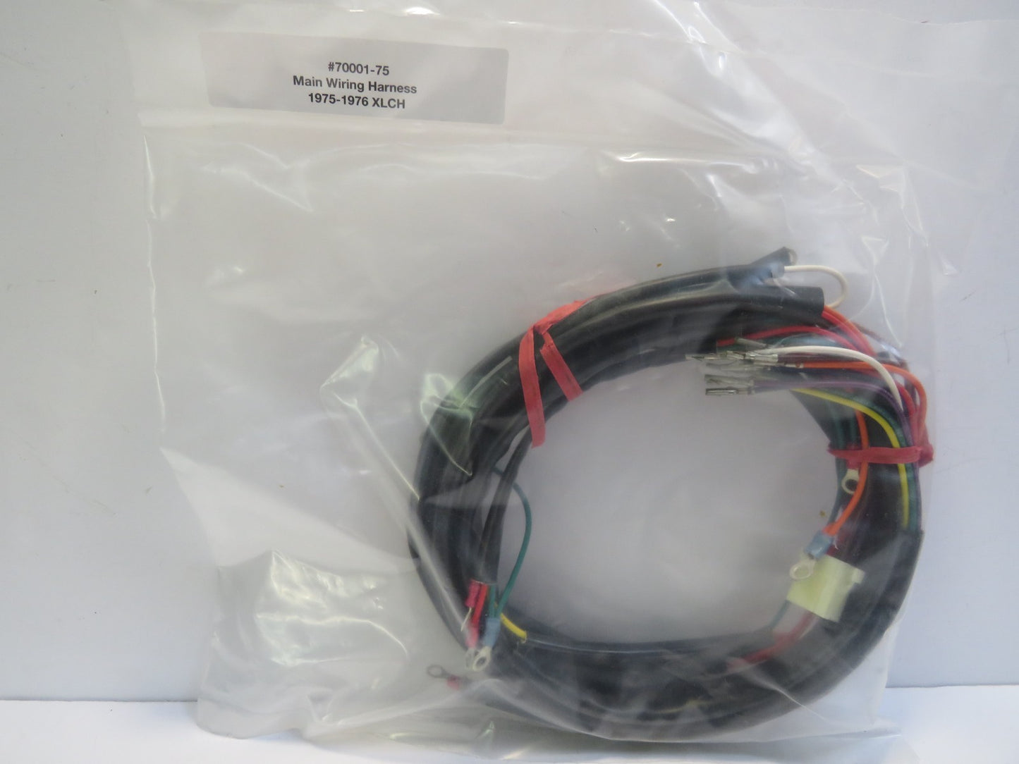Harley Davidson Main Wiring Harness 1975-1976 XLCH