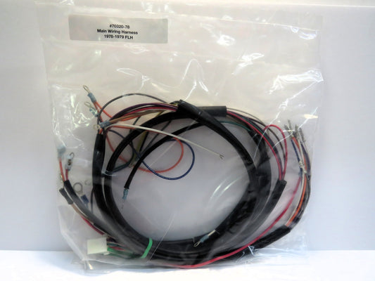 Harley Davidson Main Wiring Harness 1978-1979 FLH