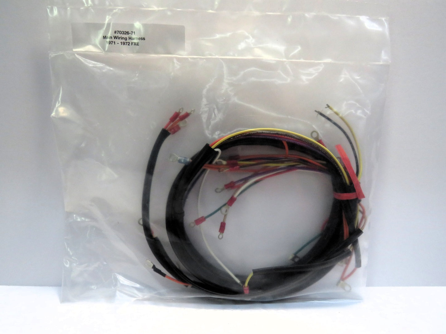 Harley Davidson Main Wiring Harness 1971-1972 FXE