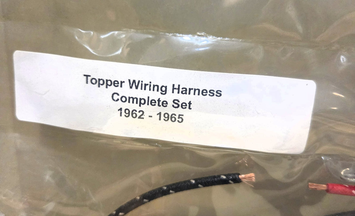 Harley Davidson Topper Scooter 1962-1965 Complete Wiring Harness