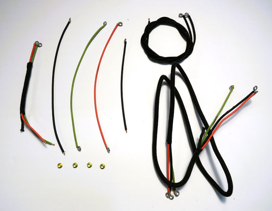 Harley Davidson 1926-1928 Single Peashooter Complete Wiring Harness