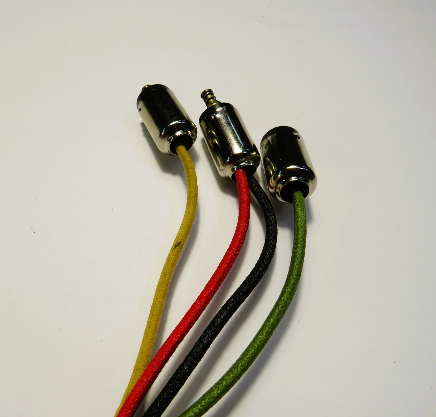 Harley WLA 1942-45 Tail Lamp Black Out Light Wire Braided Loom WWII 4704-42M