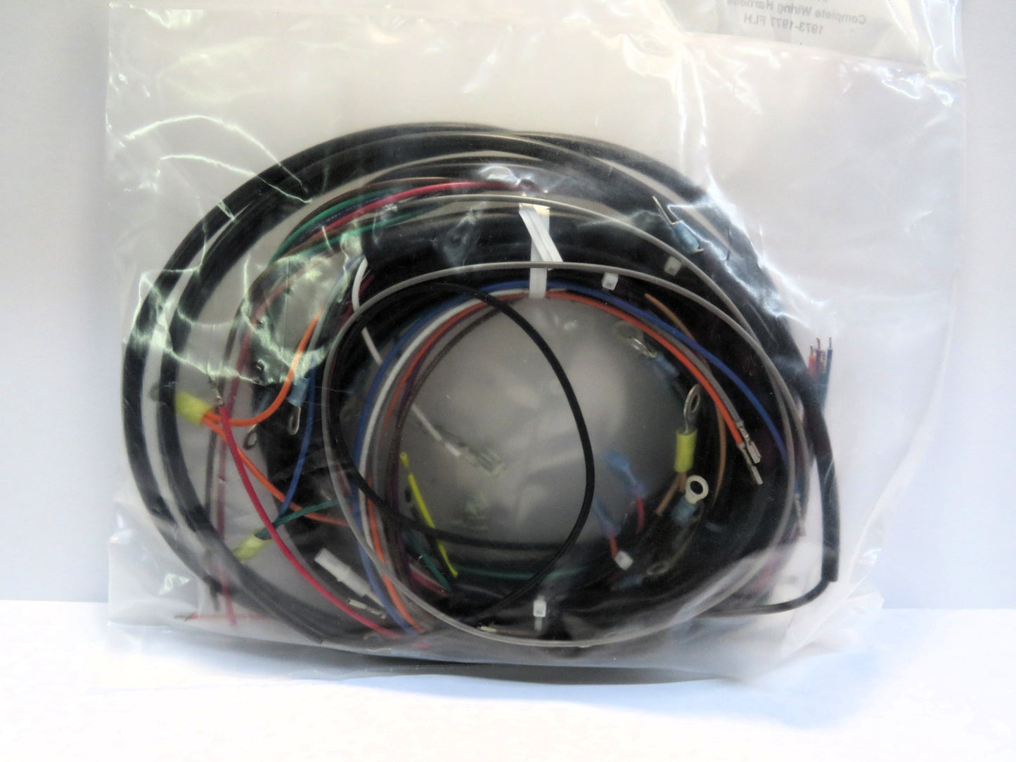 Harley Davidson Complete Wiring Harness 1973-1977 FLH