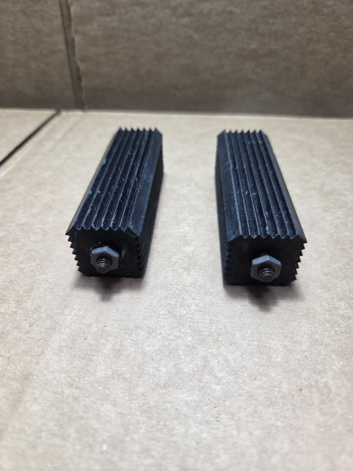 Harley Knucklehead Panhead Kicker Pedal Blocks W/ Parkerized Rods & Hardware