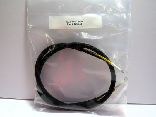 Harley 1961-1964 Panhead Duo-Glide Dual Point Timer to Coil Wires