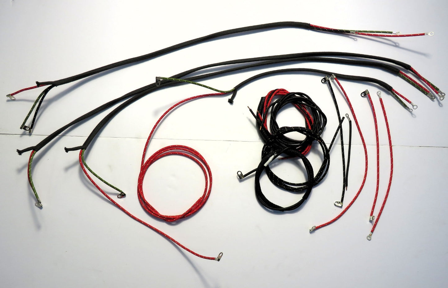 Harley Davidson 1937 Servicar Complete Wiring Harness