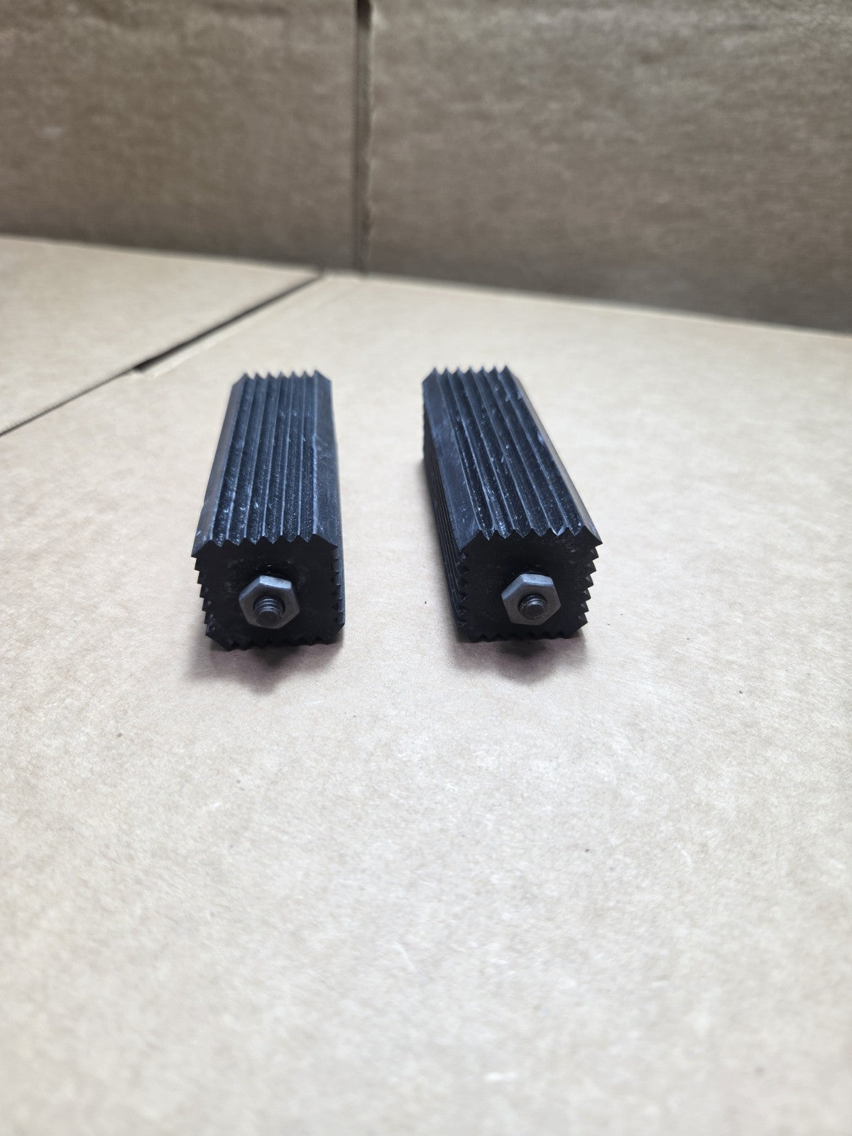 Harley Knucklehead Panhead Kicker Pedal Blocks W/ Parkerized Rods & Hardware
