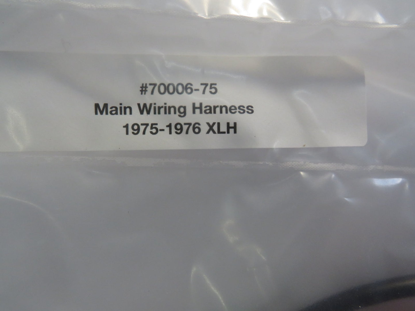 Harley Davidson Main Wiring Harness 1975-1976 XLH