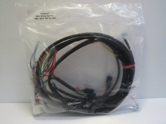 Harley Davidson Main Wiring Harness 1982-Early 1984 XL, XLS
