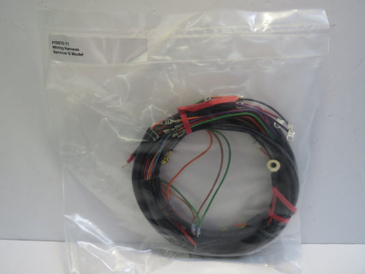 Harley Davidson Main Wiring Harness 1971-1973 Servicar G Model
