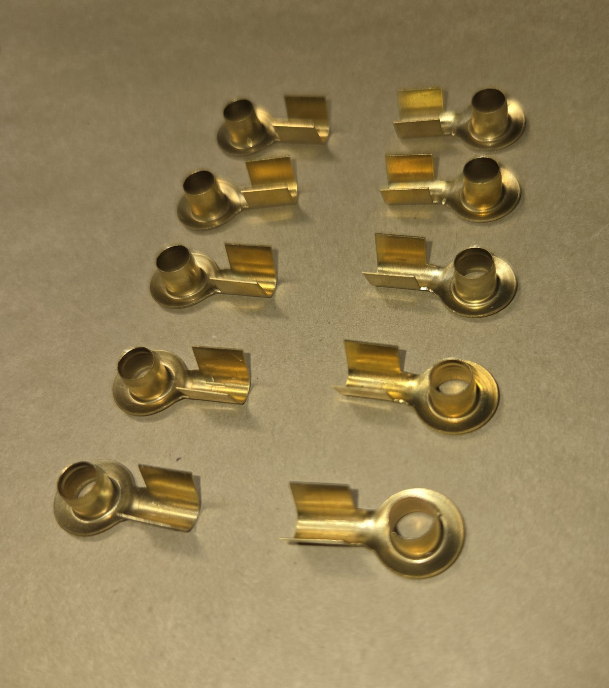 Harley JD VL DL RL Single Open Barrel Eyelet Terminals 1918-36 # 1614-18