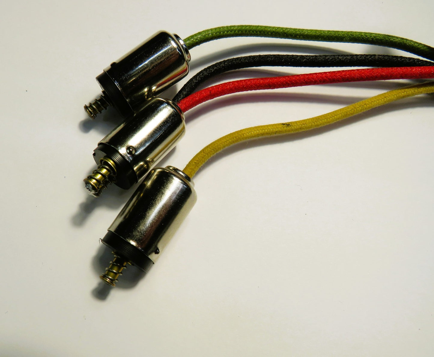 Harley WLA 1942-45 Tail Lamp Black Out Light Wire Braided Loom WWII 4704-42M
