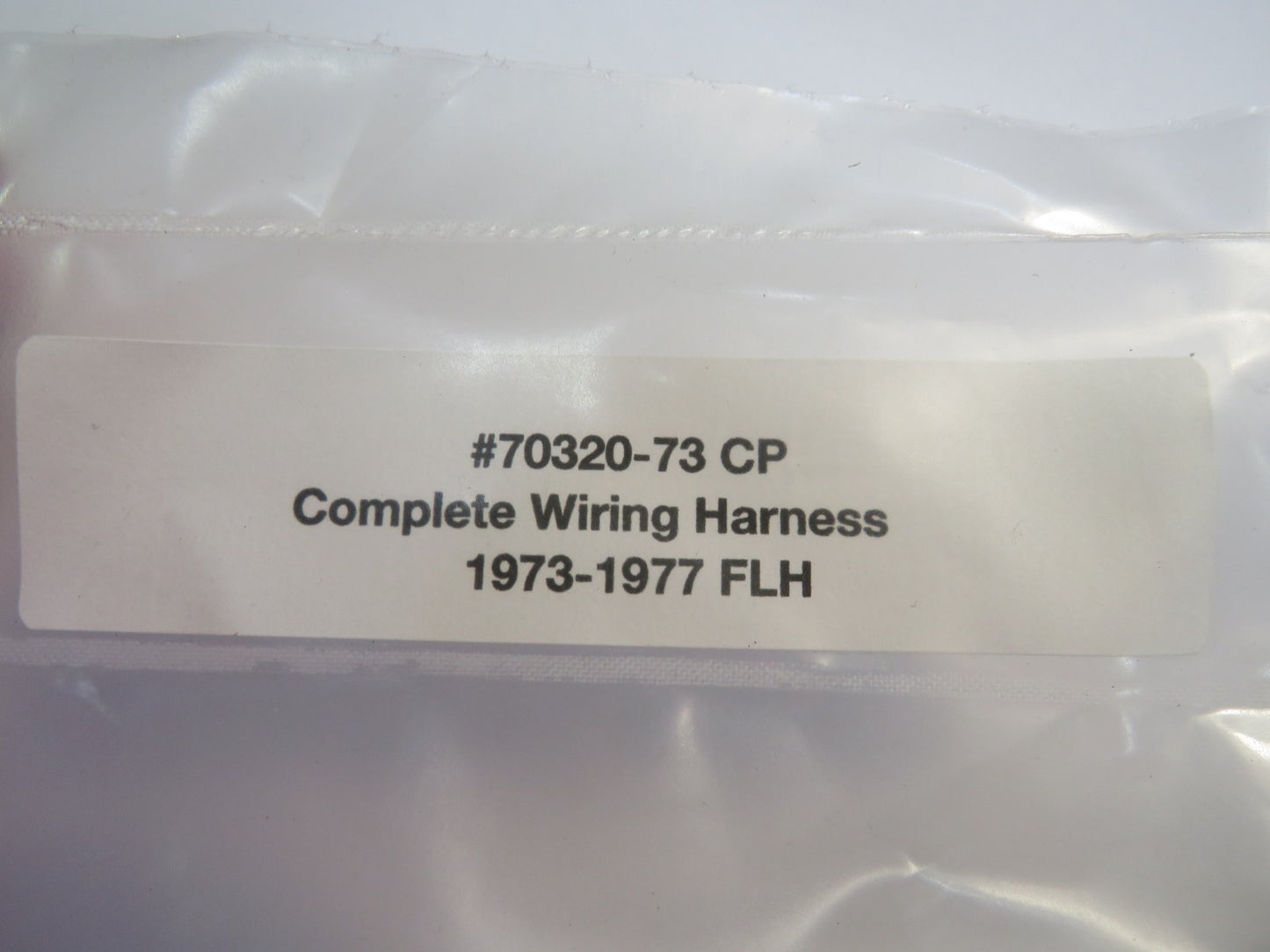 Harley Davidson Complete Wiring Harness 1973-1977 FLH