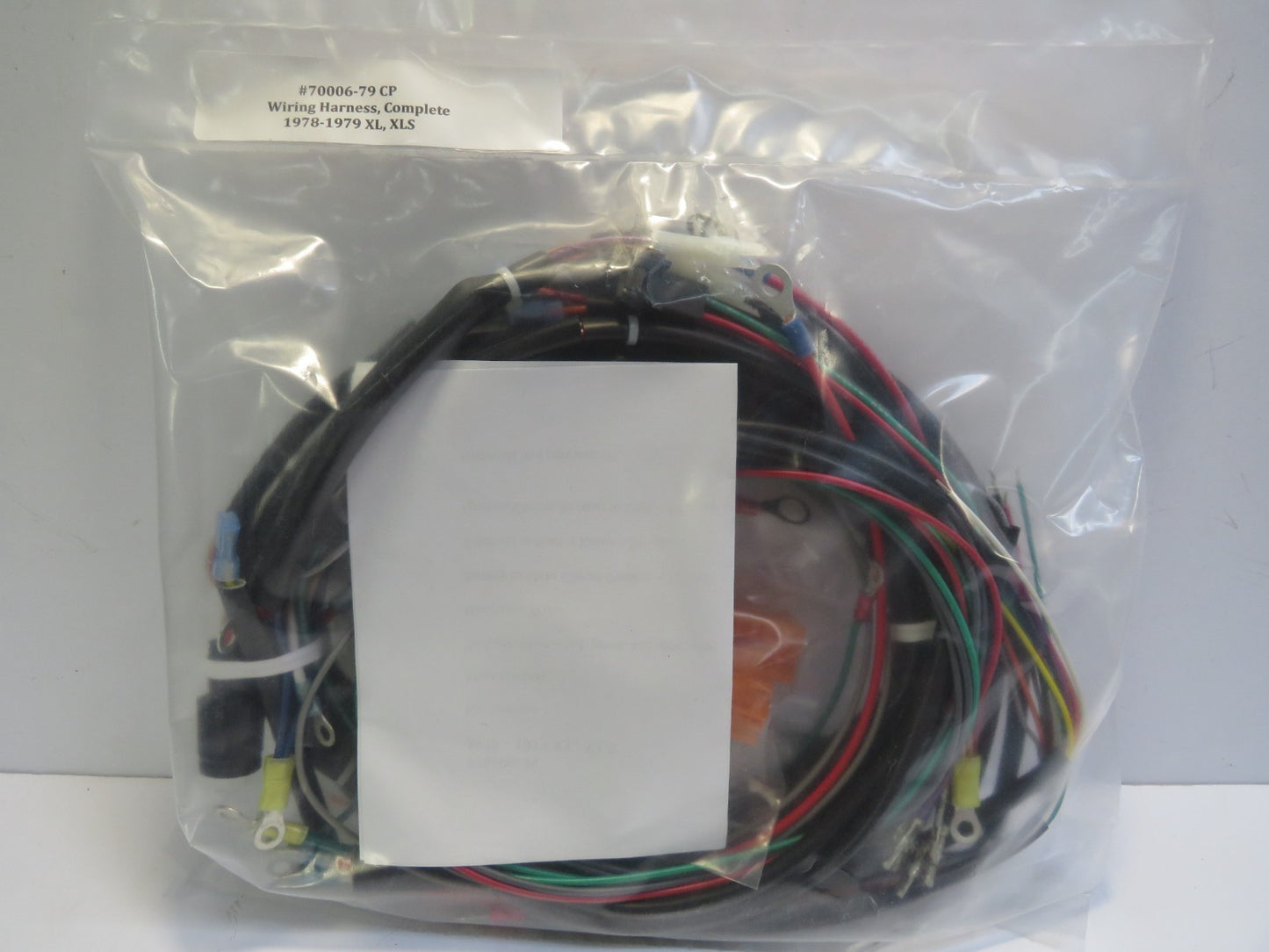 Harley Davidson 1978-1979 XL, XLS Complete Wiring Harness Kit