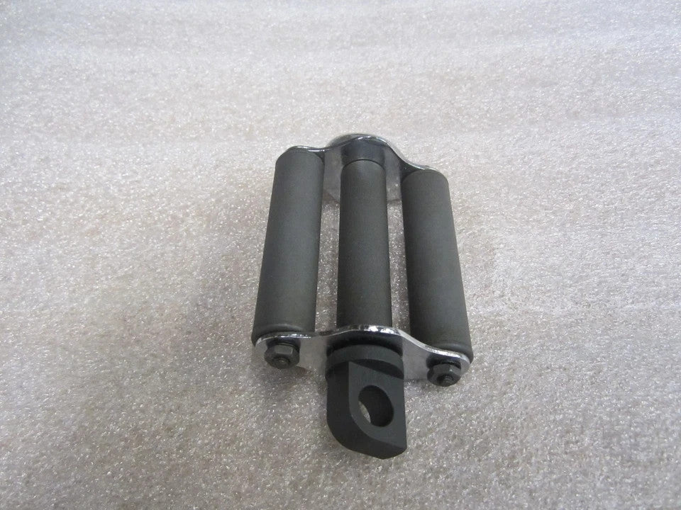 Harley Parkerized and Chrome Bobber Chopper Kicker Pedal Part #2091-16