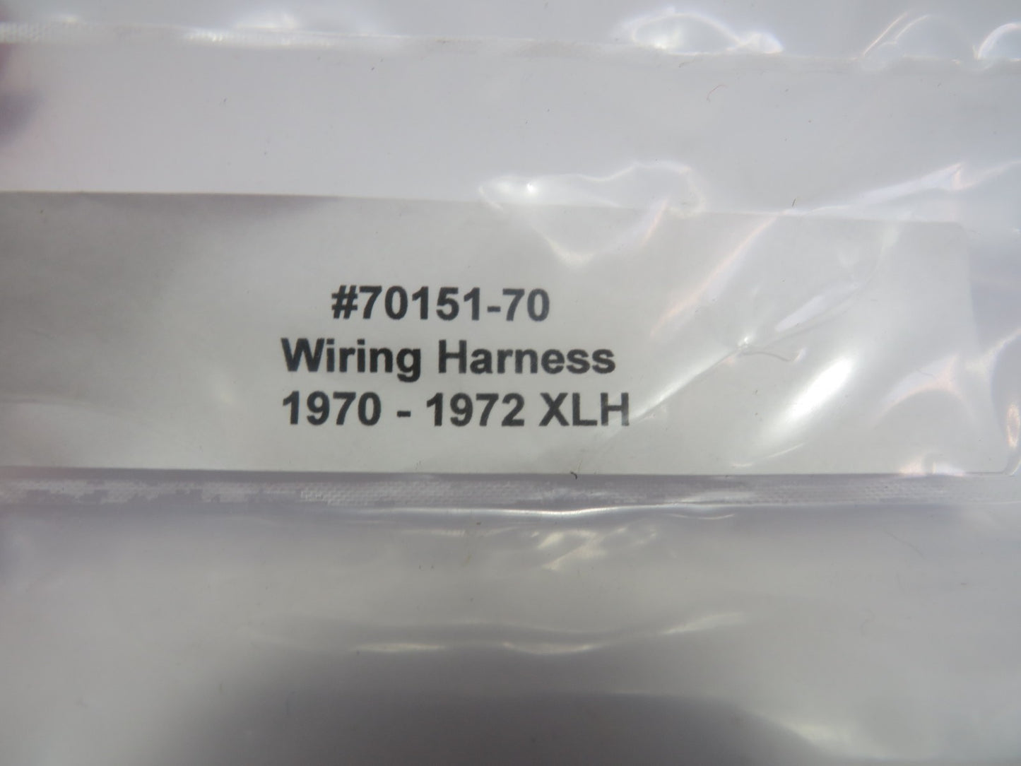 Harley Davidson Main Wiring Harness 1970-1972 XLH