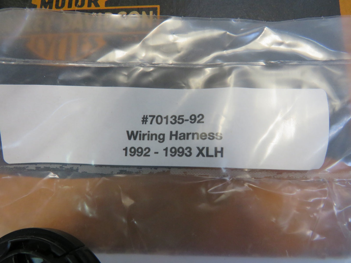 Harley Davidson Main Wiring 1992-1993 XLH