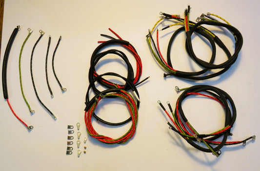 Harley Davidson 1948 EL FL UL WL Complete Wiring Harness Kit