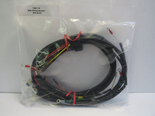 Harley Davidson Main Wiring Harness 1978 XLCH
