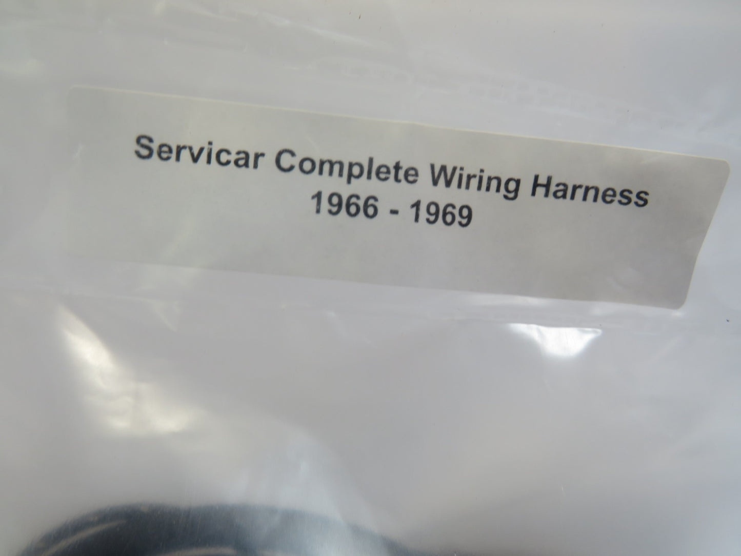 Harley Davidson 1966-1969  Servicar Complete Wiring Harness