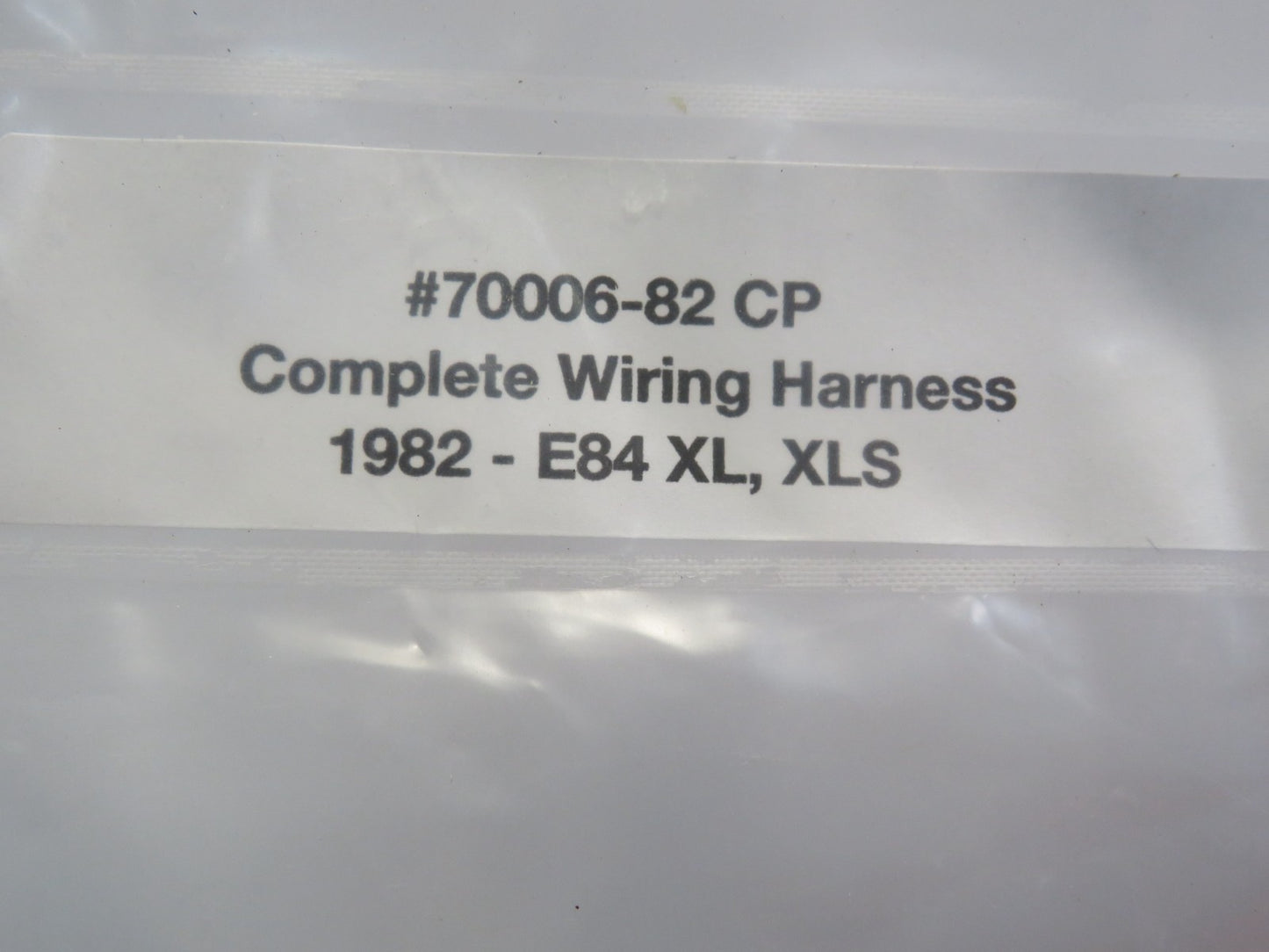 Harley Davidson Complete Wiring Kit 1982-Early 1984 XL, XLS