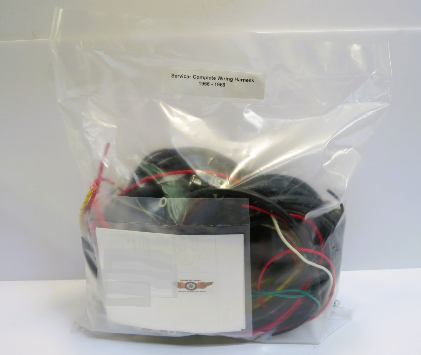 Harley Davidson 1966-1969  Servicar Complete Wiring Harness