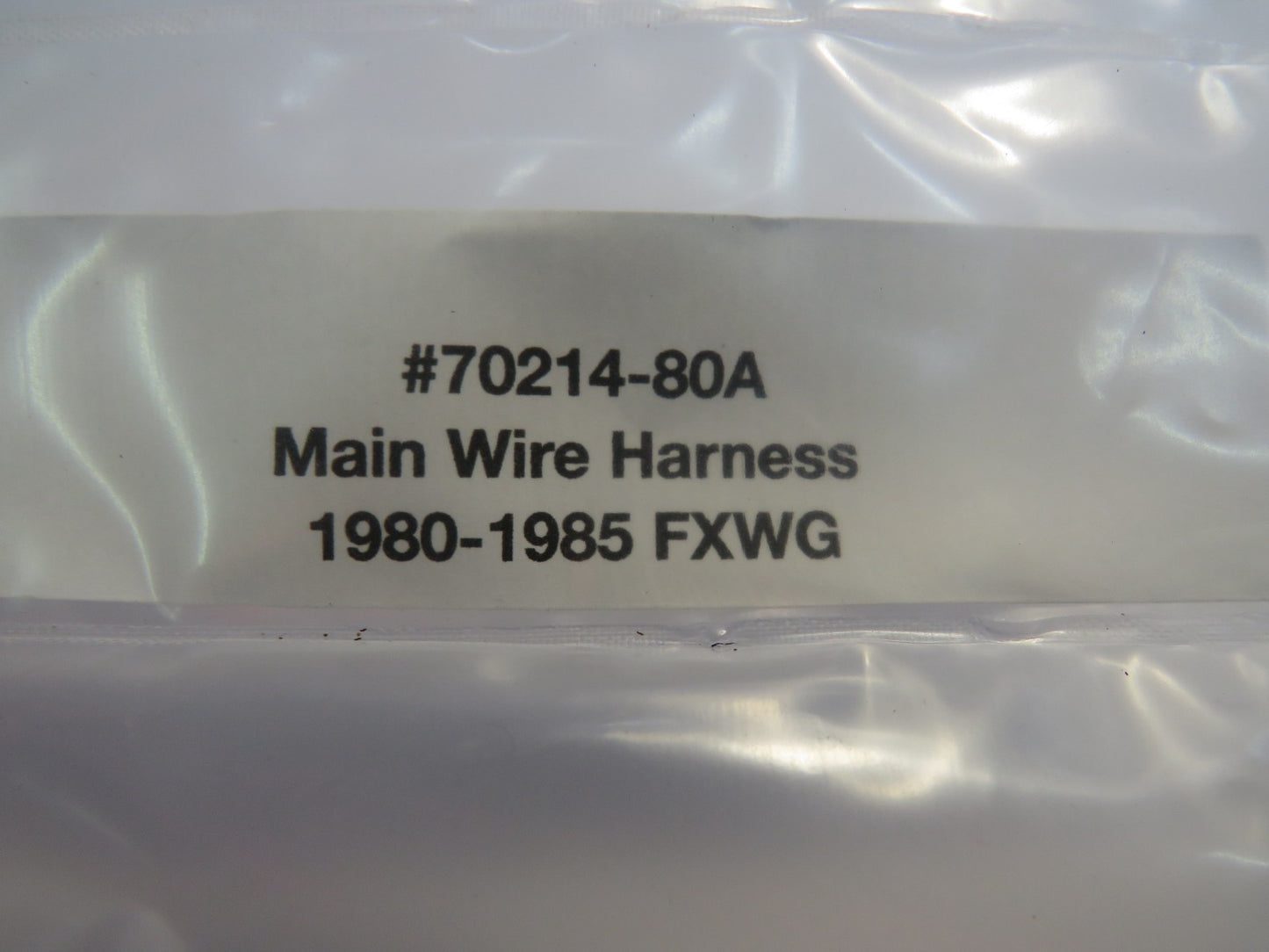 Harley Davidson Wiring Harness 1980-1985 FXWG