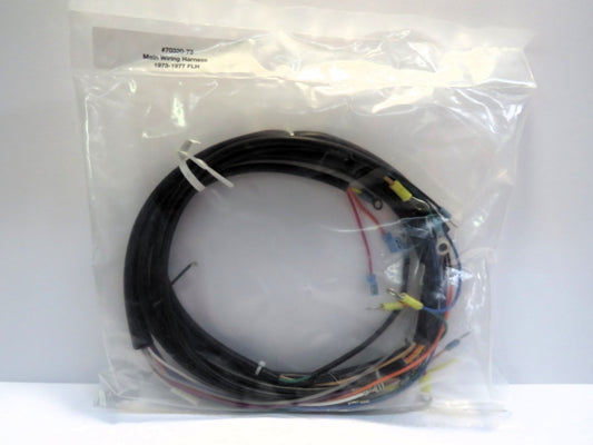 Harley Davidson Main Wiring Harness 1973-1977 FLH
