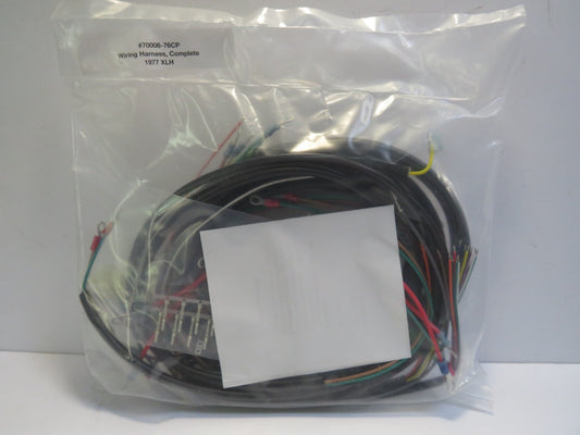 Harley Davidson Complete Wiring Harness 1977 XLH