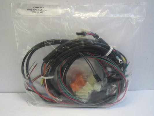 Harley Davidson Complete Wiring Harness 1980 XL, XLS