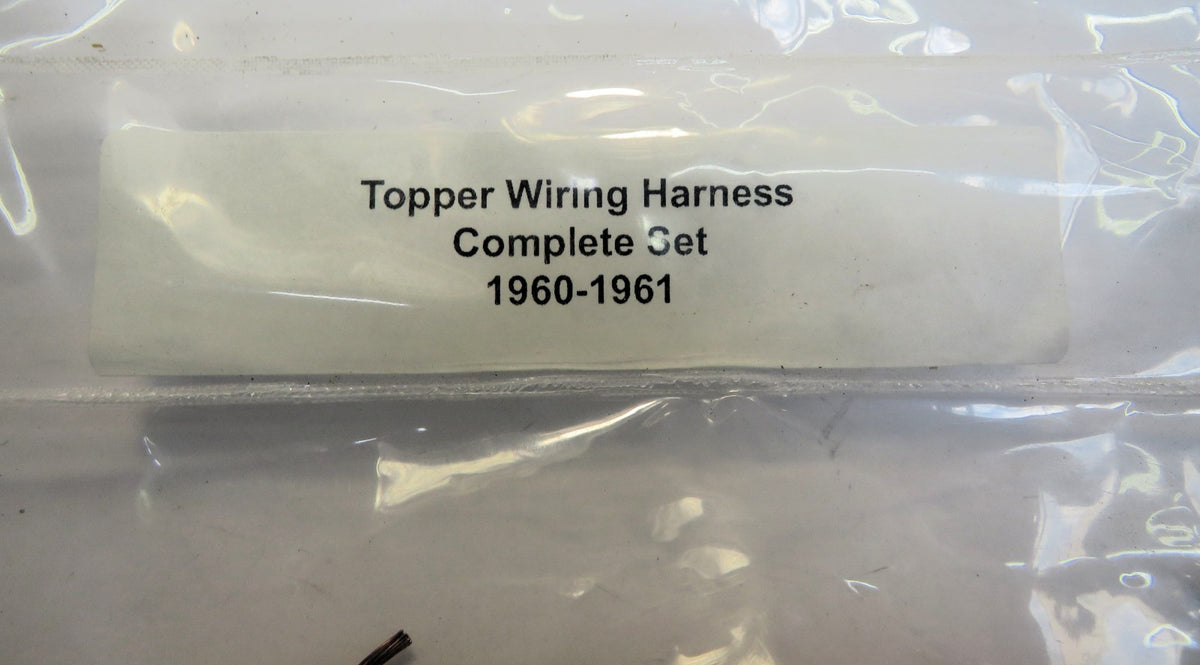 Harley Davidson Topper Scooter 1960-1961 Complete Wiring Harness
