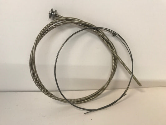 Harley Davidson J, JD, Single, Early Harley Throttle and Spark Cable Nickel