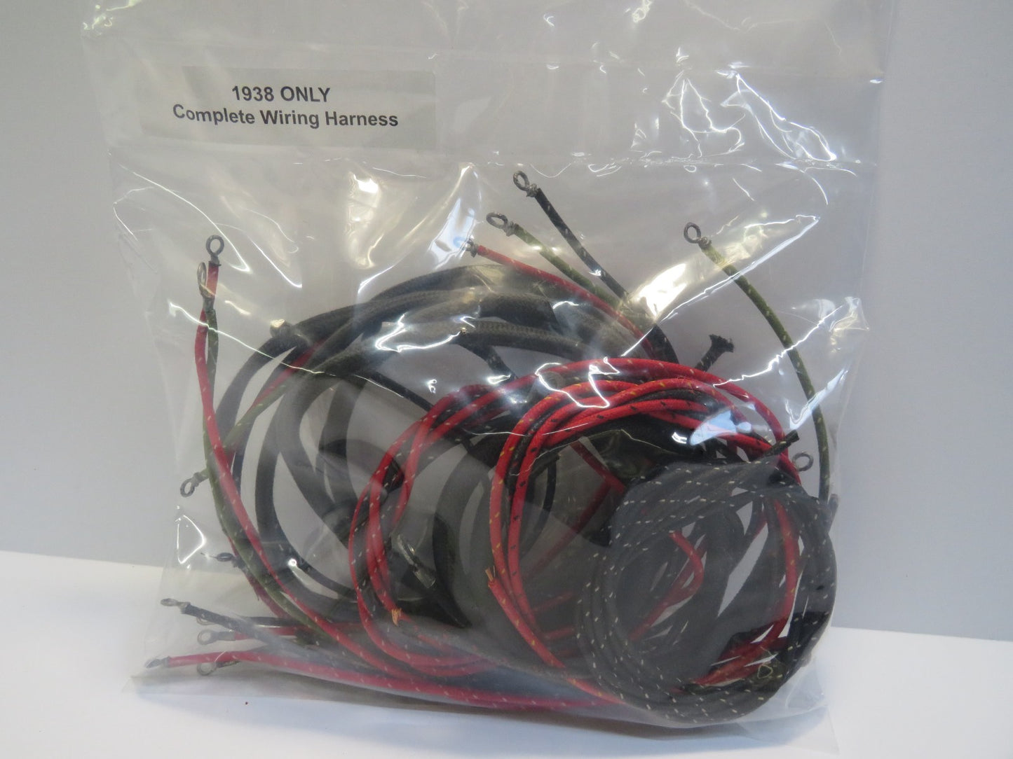 Harley Davidson 1938 Premium Wiring Harness Complete Kit