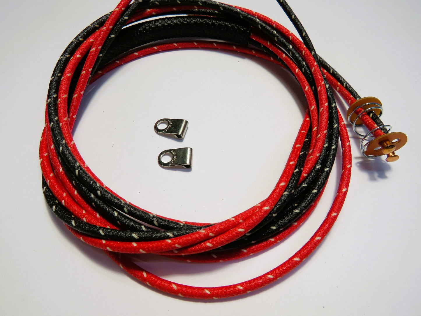 Harley Davidson 1936-1947 Tail Light Wire Accessory Kit W/ Spring & Plate