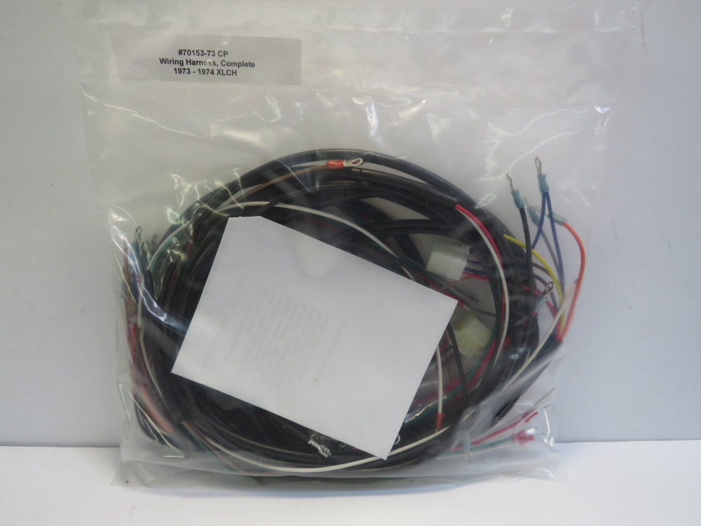 Harley Davidson Complete Wiring Harness 1973-1974 XLCH