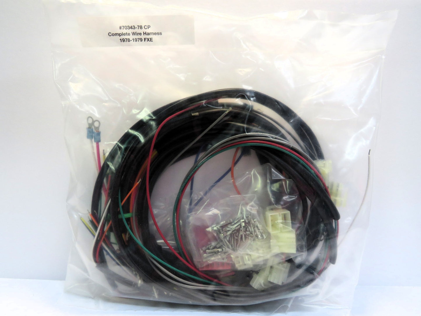 Harley Davidson Complete Wiring Harness 1978-1979 FXE